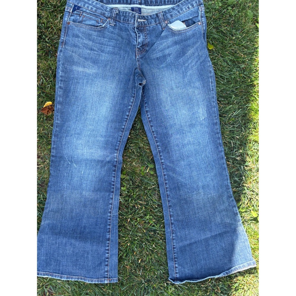 Vanity Womens Bootcut Jeans Medium Wash Mid Rise Stretch Denim 31x29 G7-9481